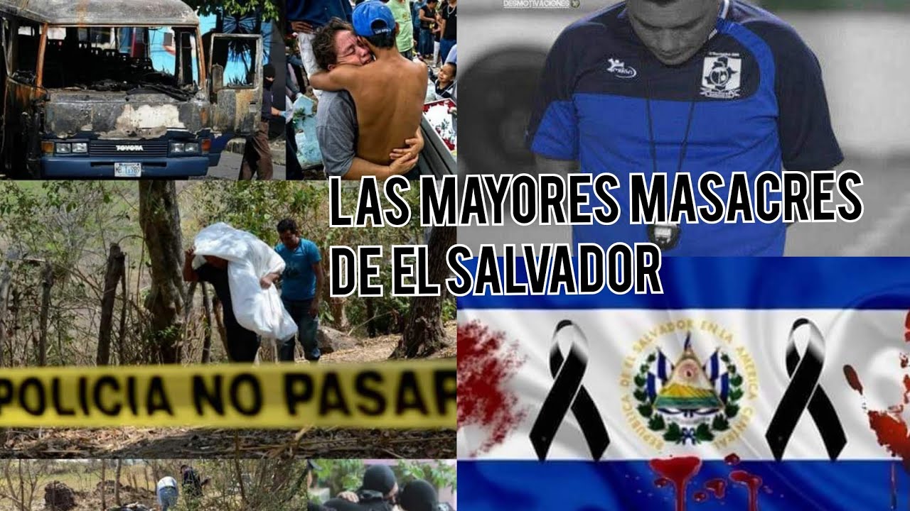 Historias trágicas en la historia moderna de El Salvador.