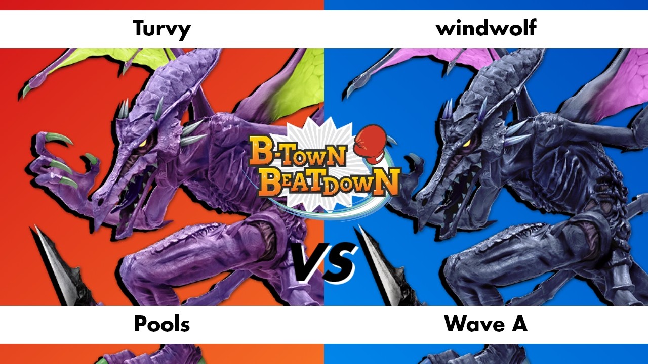 B-Town Beatdown 98 Pools: Turvy (Ridley) vs windwolf (Ridley)