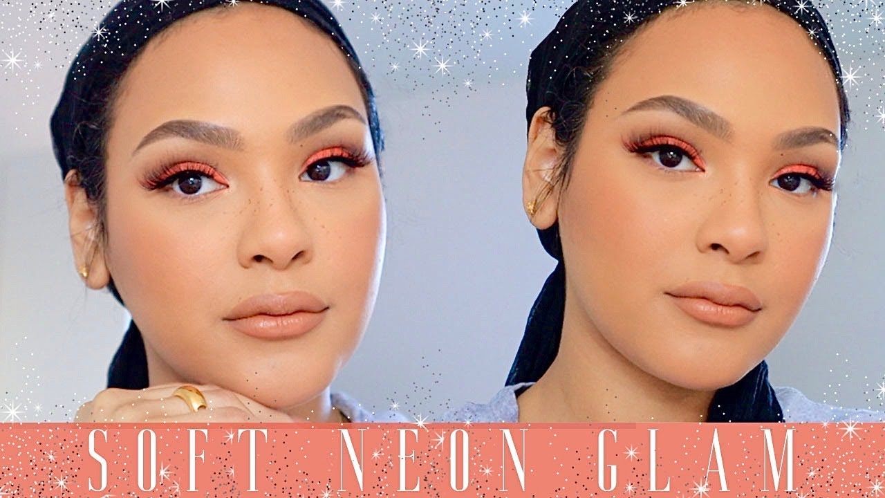 SOFT NEON GLAM | INSTAGRAM MAKEUP! Bold and wearable eyeshadow