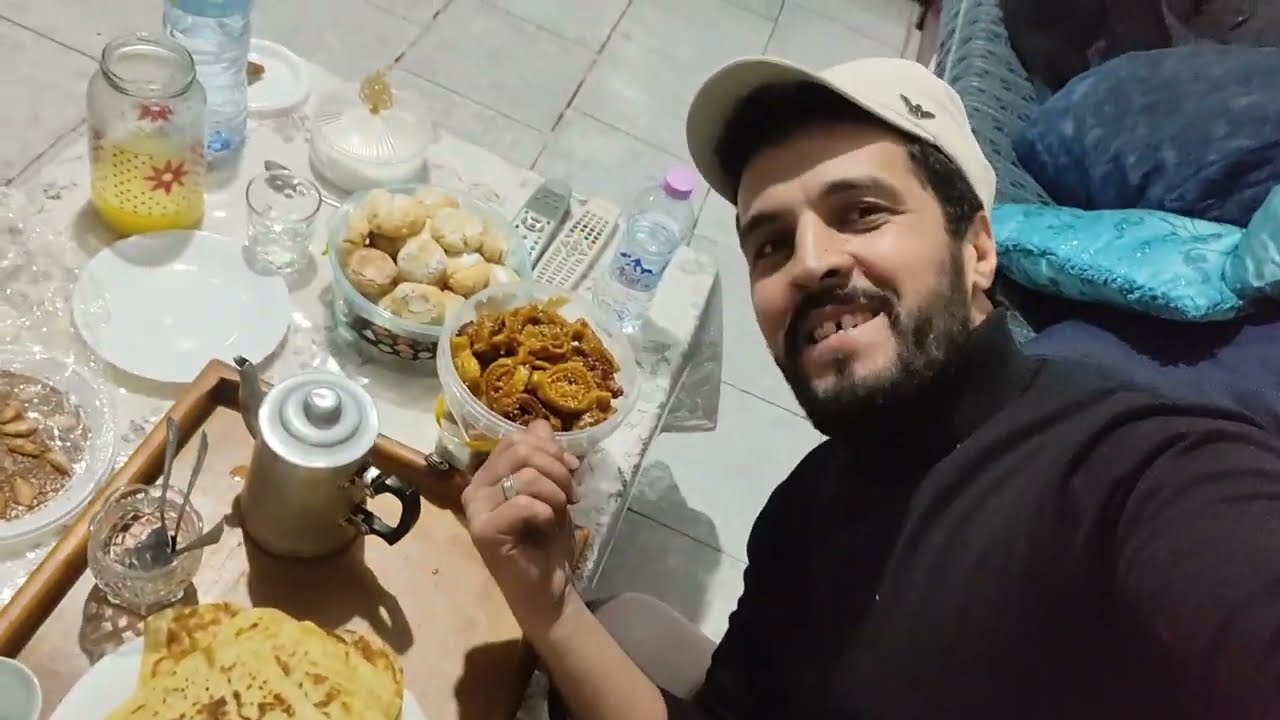 أرواحي تشوفي يا المغربية🇲🇦 الجزائرية🇩🇿 داتهالكم أخر أكلة قبل رمضان مغربي  مقارنة مع الجزائرية