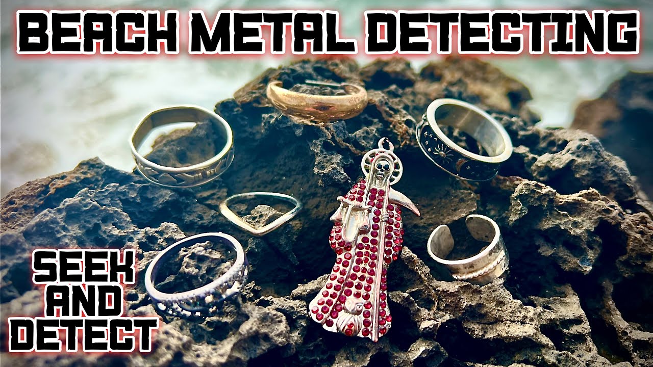 Lots of RINGS! Metal Detecting Laguna Beach