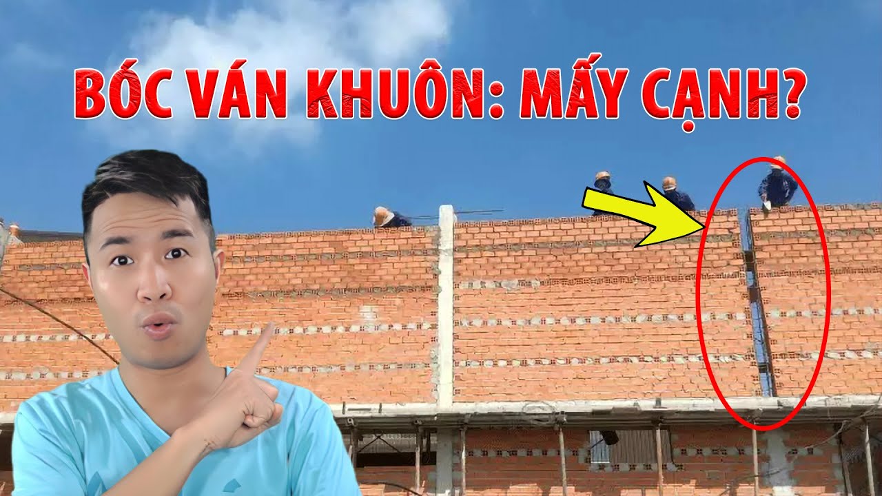 🔴Tranh cãi: Bóc tách khối lượng ván khuôn lanh tô bổ trụ giằng tường!