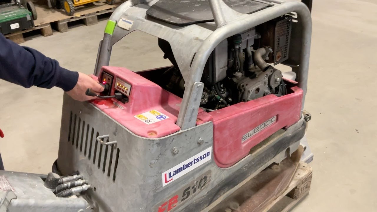 Köp Markvibrator Swepac FB510 på Klaravik