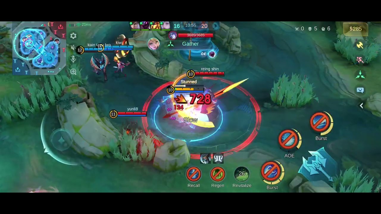 Epic comeback using Layla