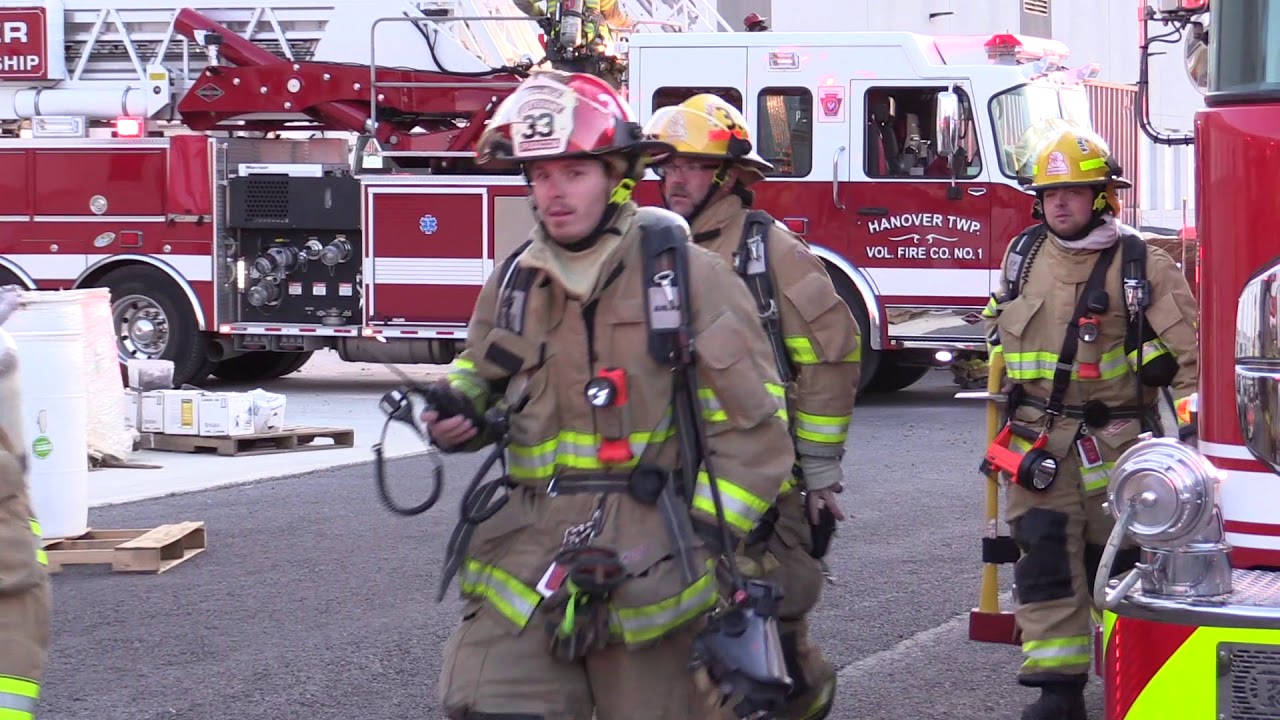 Allen Township 2nd Alarm Commercial Structure Fire - 4.10.20