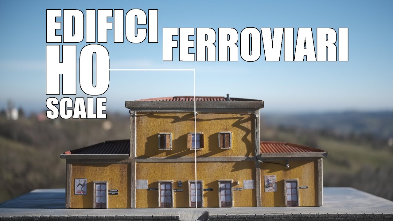 PLASTICO FERROVIARIO | COSTRUZIONE EDIFICI IN SCALA H0 | FERMODELLISMO 2025