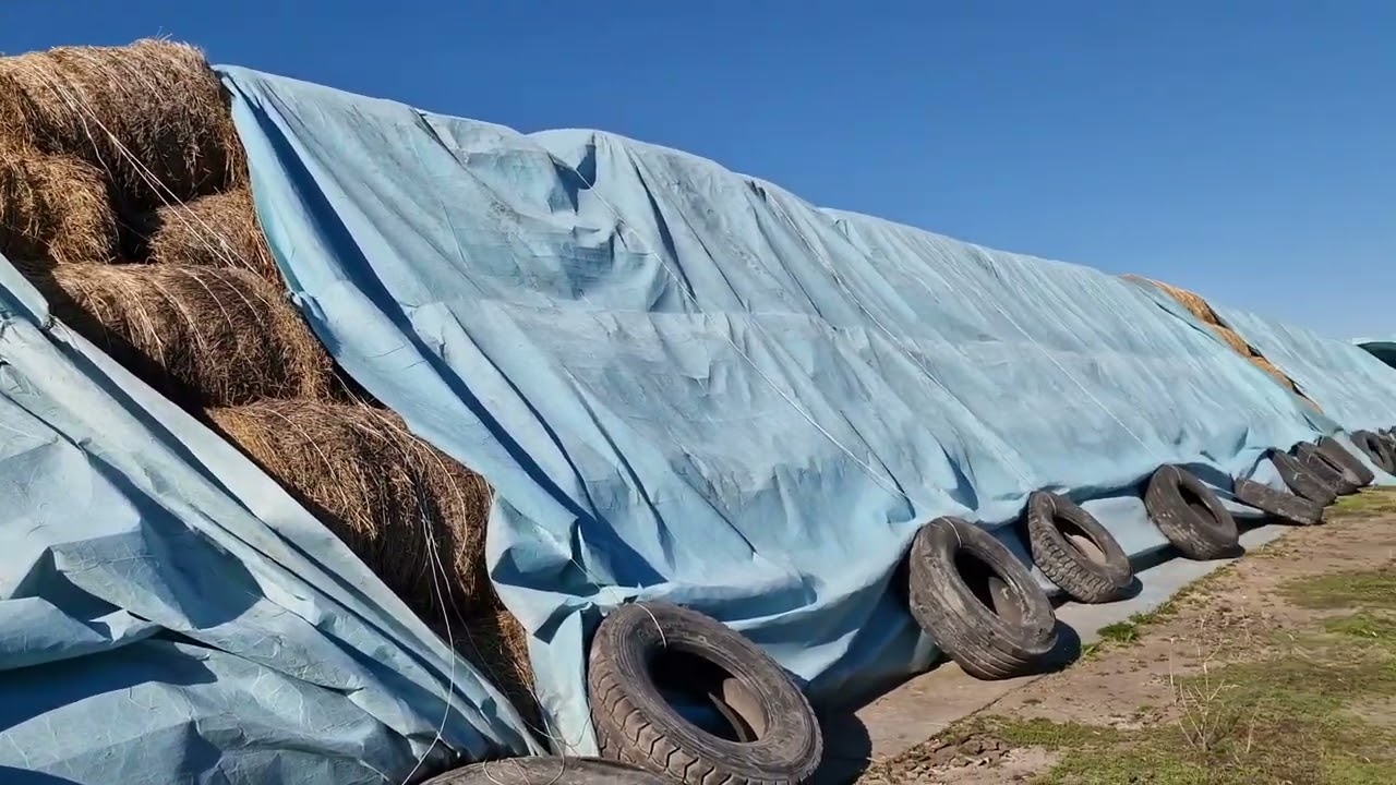 Как хранить сено/солому. #Агролайфхак из Агро-Н