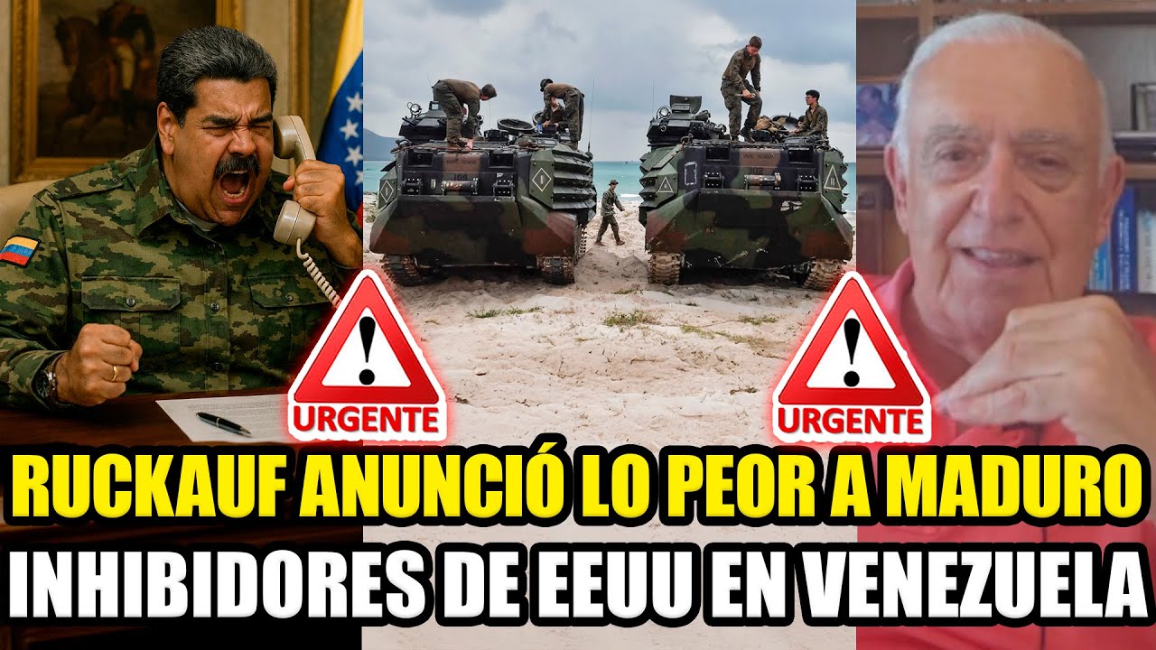 🚨&iexcl;INHIBIDORES DE EEUU MOLESTAN A MADURO! RUCKAUF REVEL&Oacute; TODO! | FRAN FIJAP