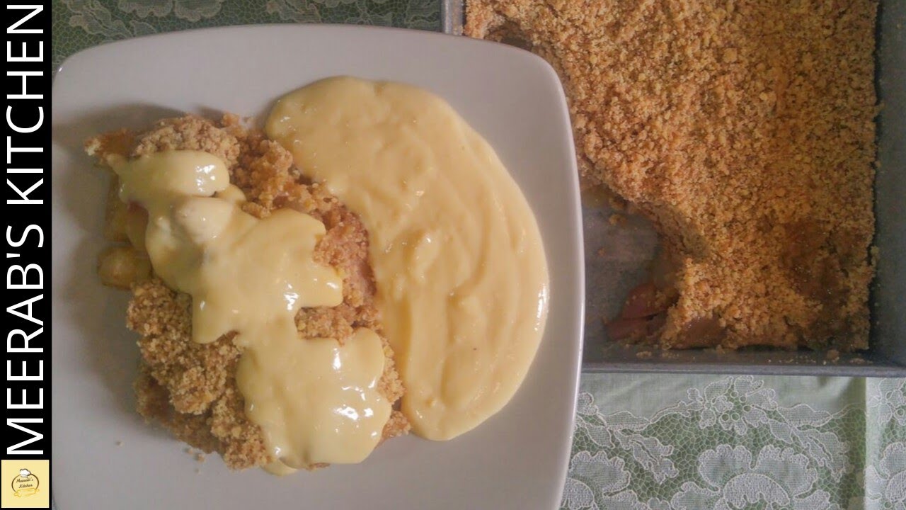 How To Make Apple Crumble Without Oven By Meerabs Kitchen - thanksgiving dessert