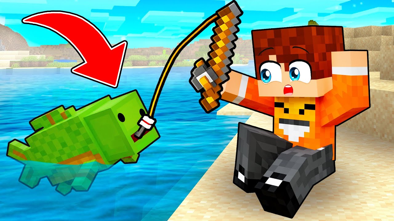 ZOSTAŁEM RYBKĄ SMILESLOW w Minecraft!