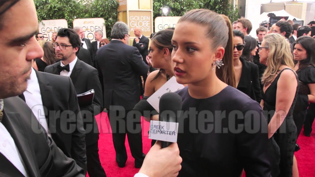 Golden Globes 2014: Adele Exarchopoulos Interview