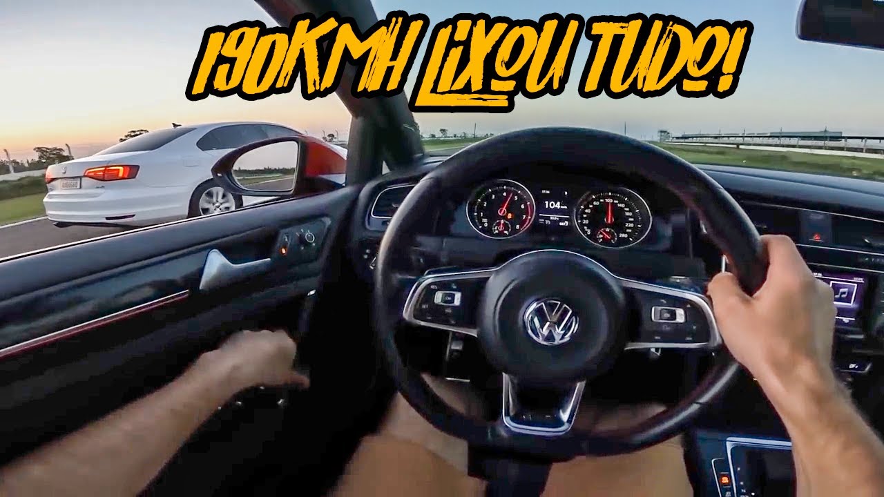 JETTA 2.0 TURBO DESAFIOU MEU GOLF GTI!!😈 TSI VS GTI