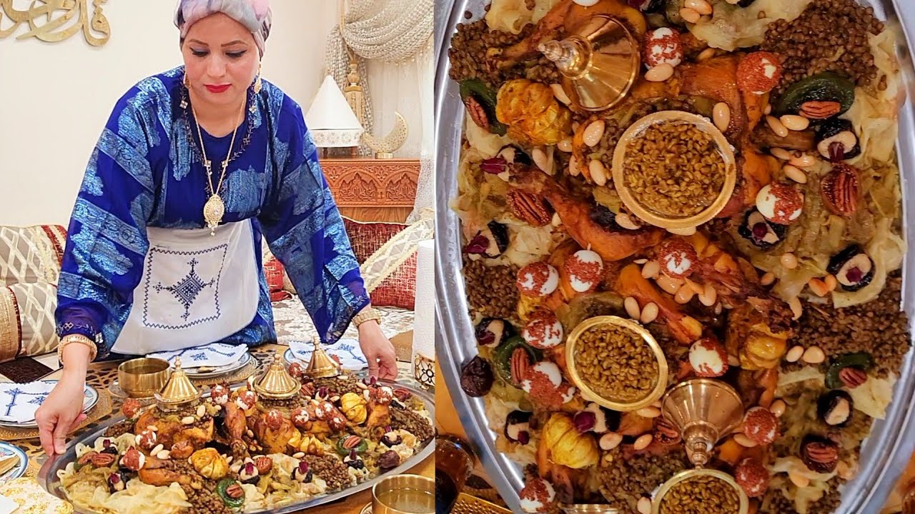 الرفيسة المغربية على حقها و طريقها للسبوع و العراضات و المناسبات تحمر لك وجهك قدام ضيافك