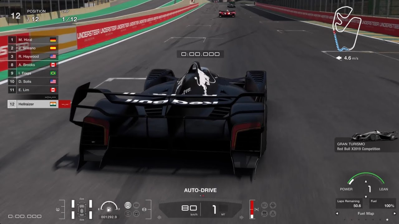 GT7 - Interlagos, Red Bull X2019 Competition - Nations Cup | Guide To P1 with Car Tune