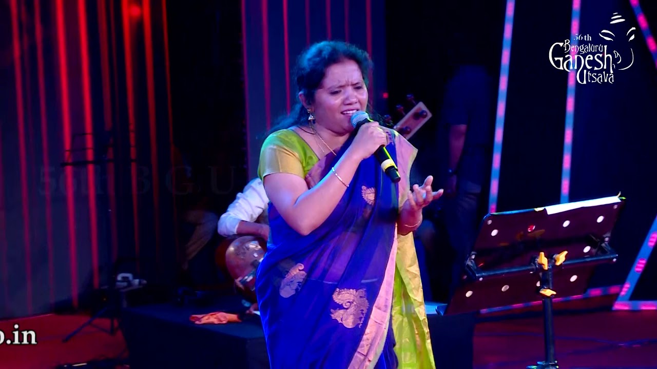 SUKADA SWAPNAGAANA | Mareyada Haadu | Supriya Raghunandan | 56th Bengaluru Ganesh Utsava 2018