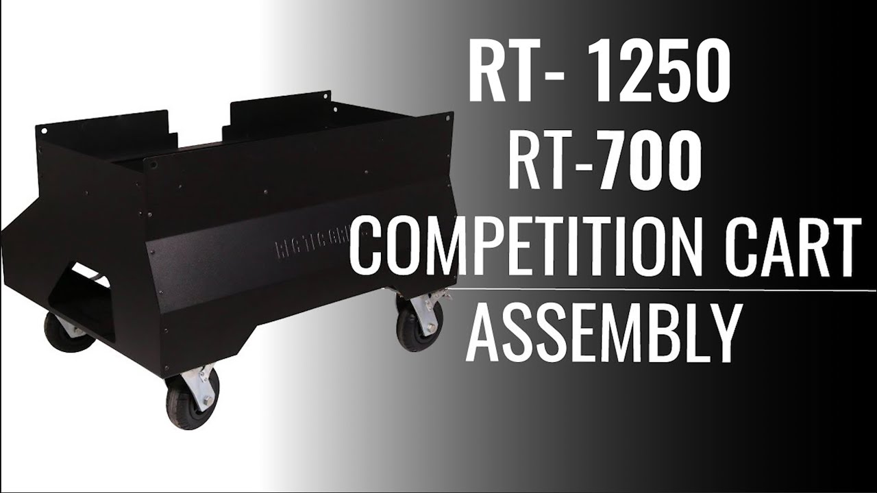 RT-1250 & RT-700 Competition Cart Assembly | recteq