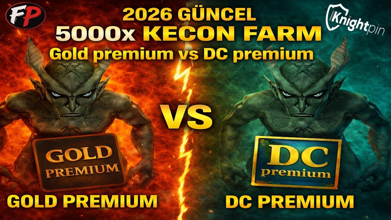 2026 GÜNCEL 5000x KECOON FARM DC PREMİUM VS GOLD PREMİUM EP 2