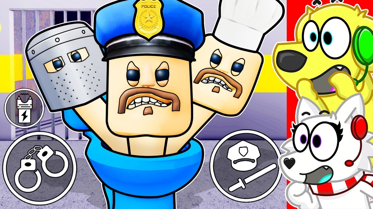 Сбегите от НОВОГО СКИБИДИ БОССА в игре Roblox Barry's Prison Run
