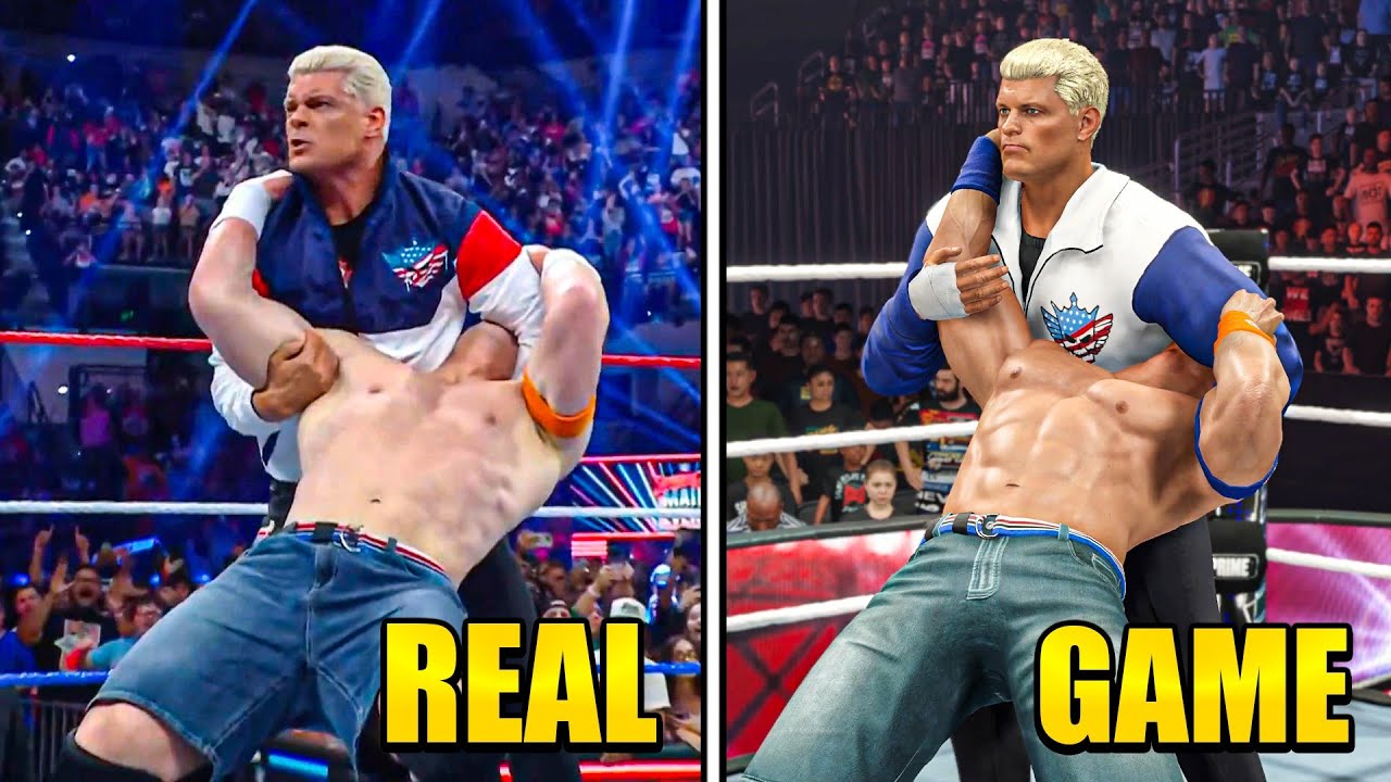 WWE Real vs WWE 2K25: Saturday Night's Main Event, May 24, 2025