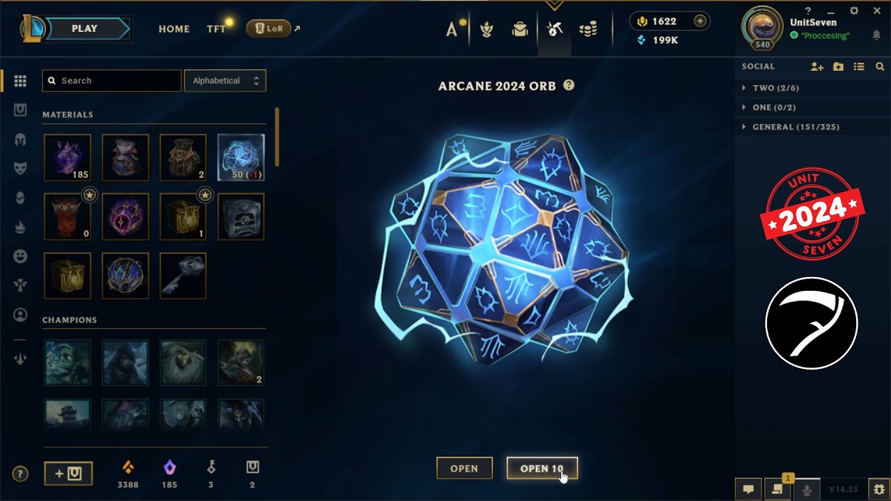 50x Arcane 2024 Orbs (Worlds 2024 Mega Orb Bundle) opening - League Of Legends
