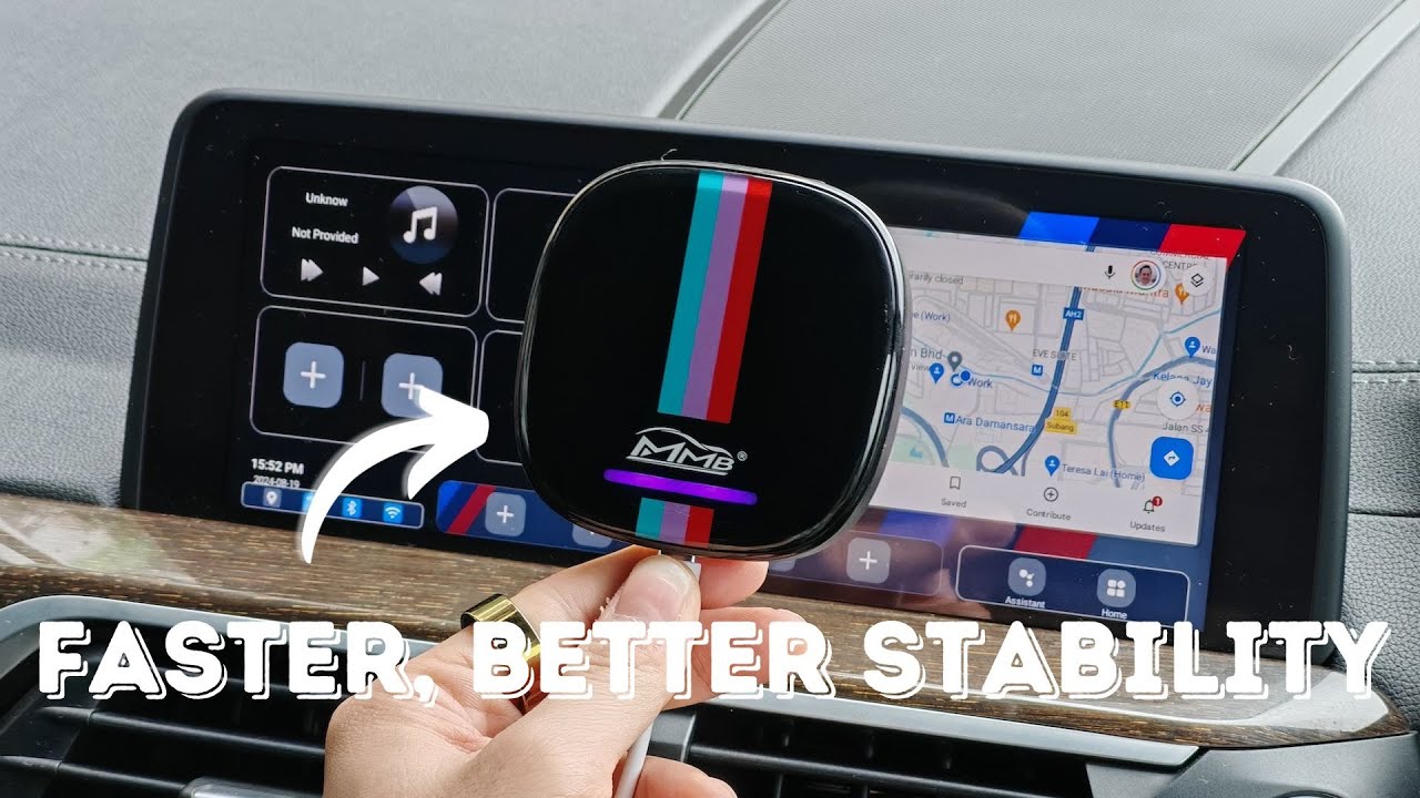 Обновленный НОВЫЙ MMB CarPlay Box для BMW