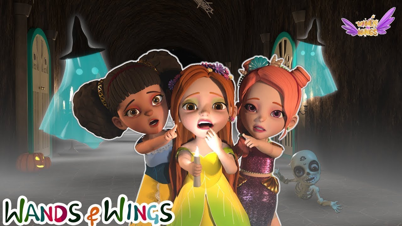 Spooky Halloween Castle | Clumsy Zombie & More | Princess Halloween Song - Princess Tales