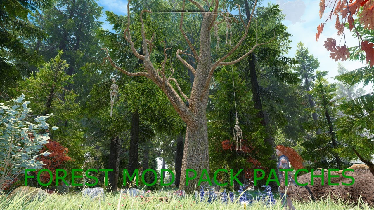 FOREST Mod Pack New Combo Patches! 4K/60 RTX 3090 extreme fantasy build 1600 mods wip (of 2500)
