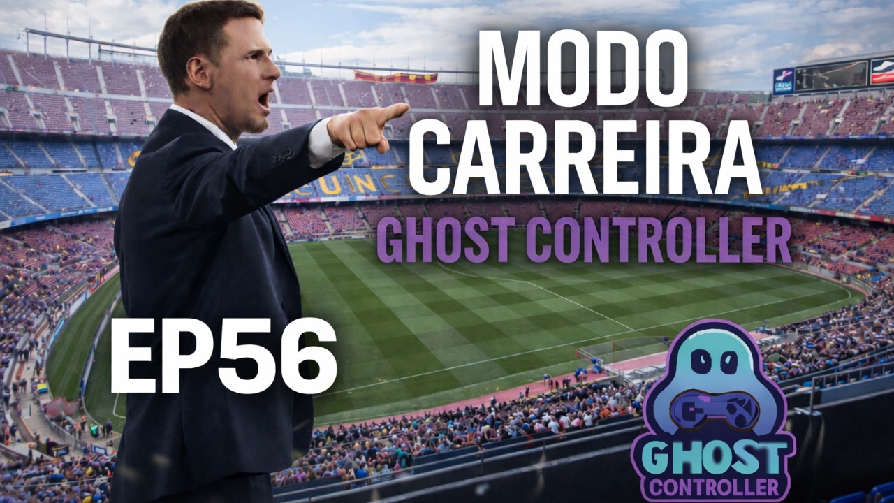 EL CLÁSICO, SÓ GANHAR IMPORTA | FC26 MODO CARREIRA TREINADOR – GHOST CONTROLLER #EPI56