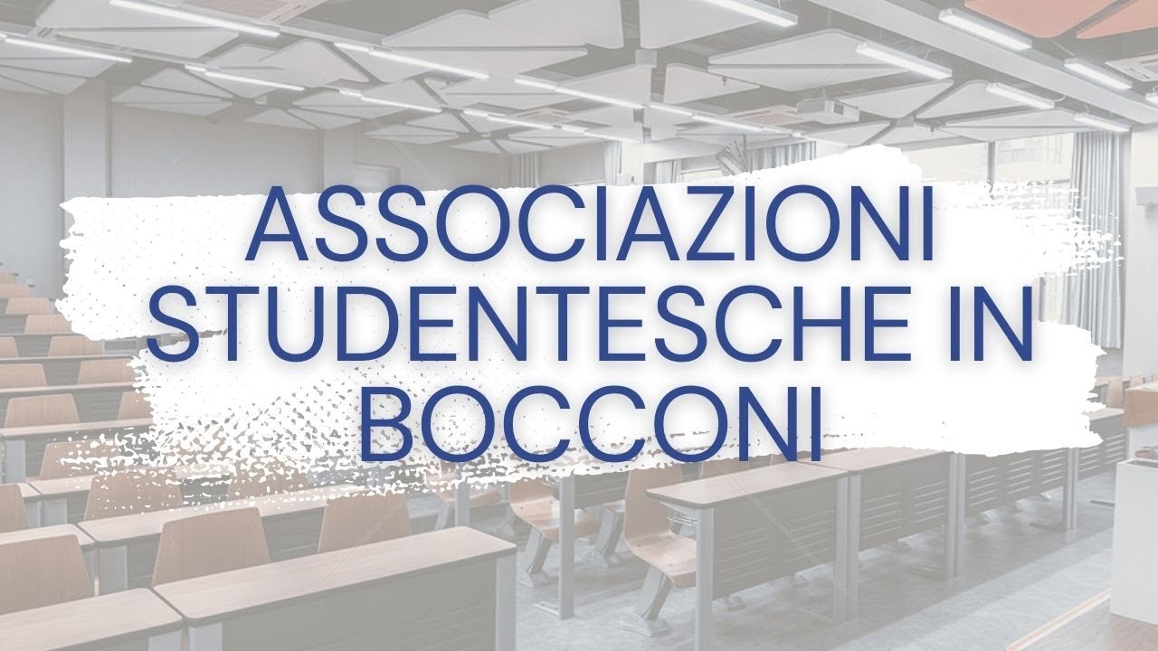 Associazioni studentesche in Bocconi &ndash; intervista a Giulia