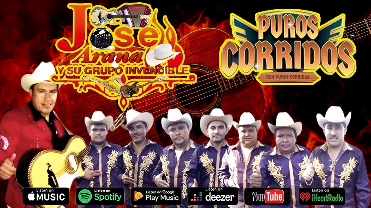 🔥 Lo Mejor de Jose Arana y Su Grupo Invencible – Puros Corridos del Recuerdo