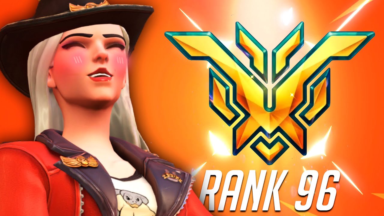 DAFRAN RANK 96 ASHE GAMEPLAY! [ OW 2 SEASON 2 TOP 500 ]