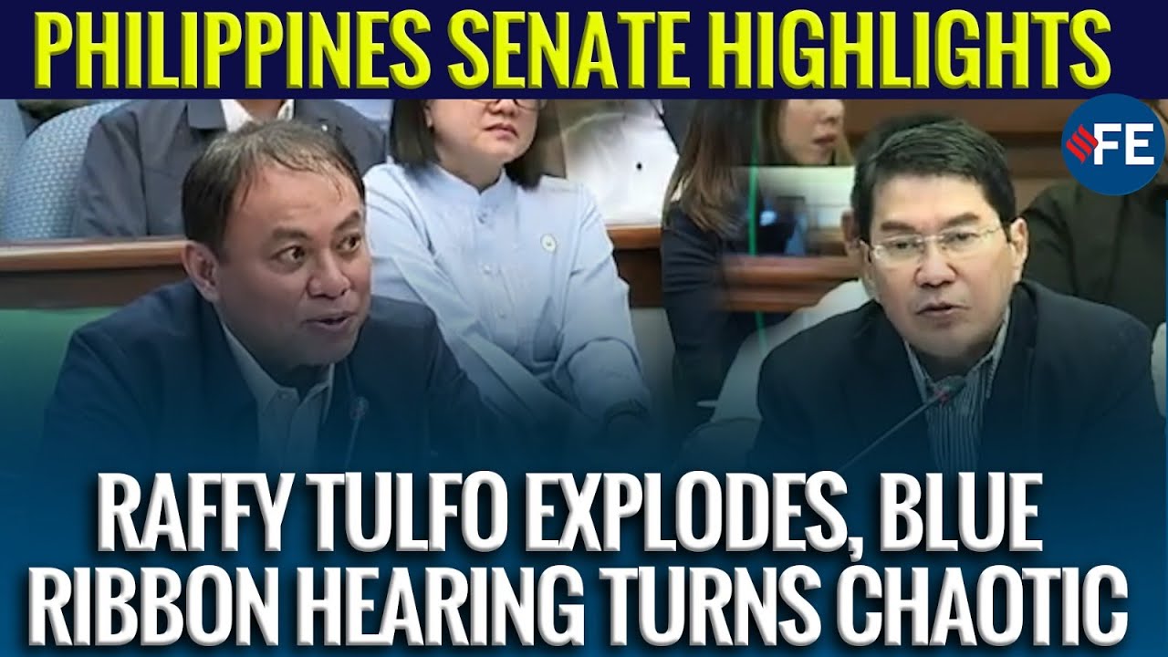 Raffy Tulfo’s Explosive Blue Ribbon Committee Speech Shocked Senators And Stunned Viewers