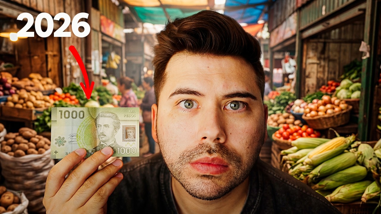 Un d&iacute;a comiendo por $1.000 pesos en CHILE en pleno 2026!