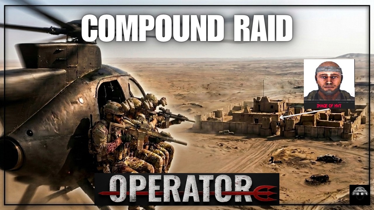 OPERATOR Gameplay | Solo Tier 1 Difficulty |  Compound HVT Elimination in Syria