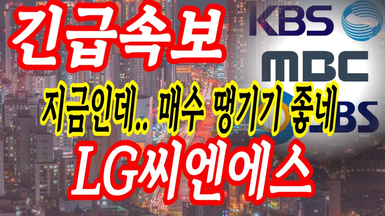 lg씨엔에스 정신 붙잡아봅시다