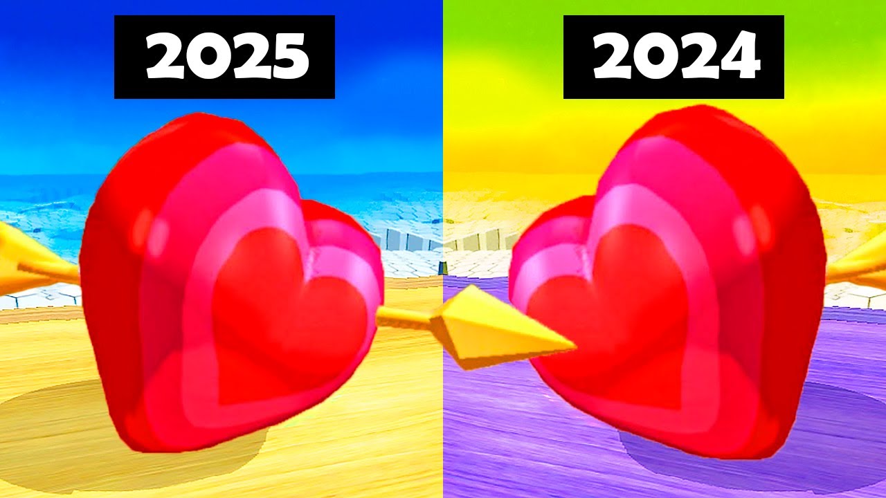 Going Balls: Old Heart Ball vs New Heart Ball on Reverse Levels! Race-915