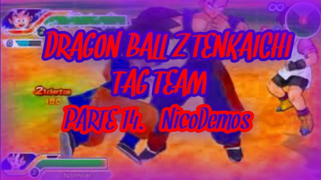 DRAGON BALL Z TENKAICHI TAG TEAM EN PSP PARTE 13