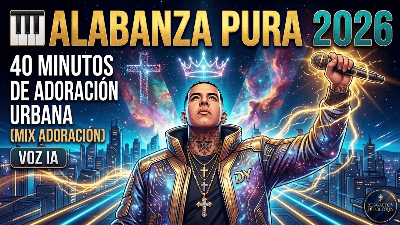 🎹 ALABANZA PURA 2026 | 40 Minutos de Puro Reggaetón Cristiano (Mix Adoración)