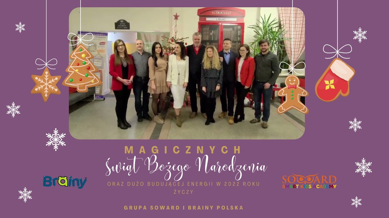 Sowar i Brainy Polska  - Życzenia Świąteczne