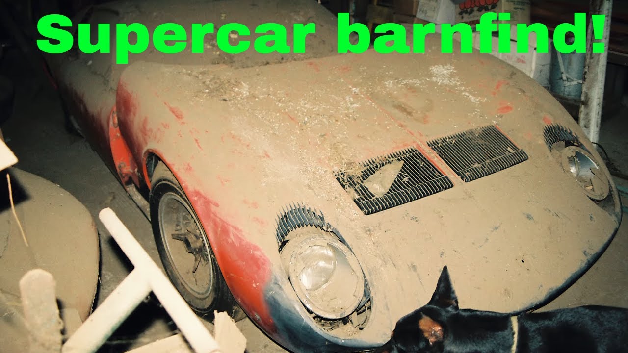 Supercar Barn Finds - Ferrari stolen by Charles Manson and more!