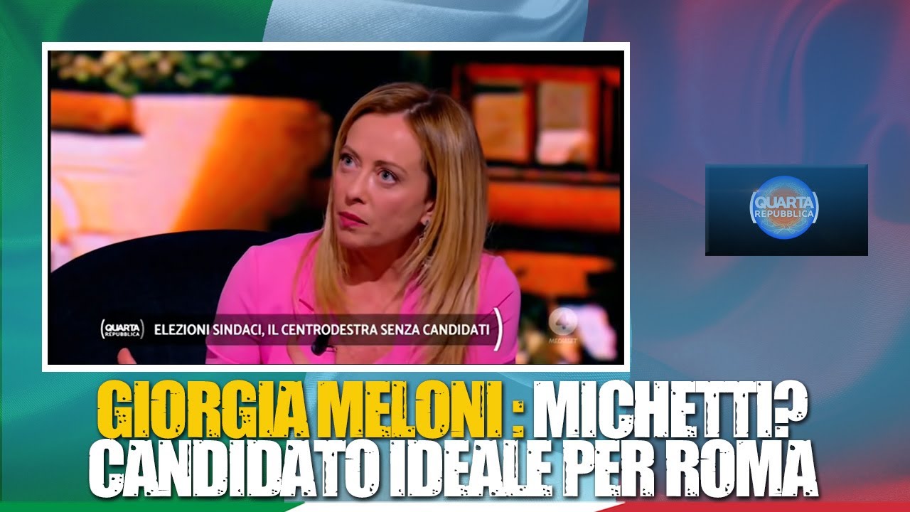 Una grande Giorgia Meloni a Quarta Repubblica intervistata da Nicola Porro. Da non perdere!