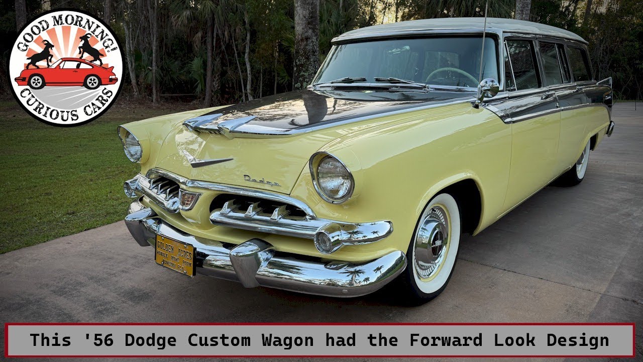 This 1956 Dodge Custom Sierra Wagon had the first Forward Look Design that Changed the Industry