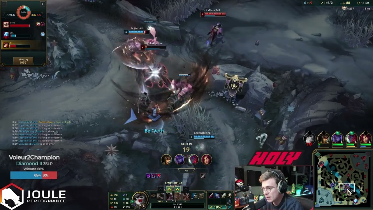 96 - MISS FORTUNE ADC - UNRANKED TO MASTER HARD MODE 2025