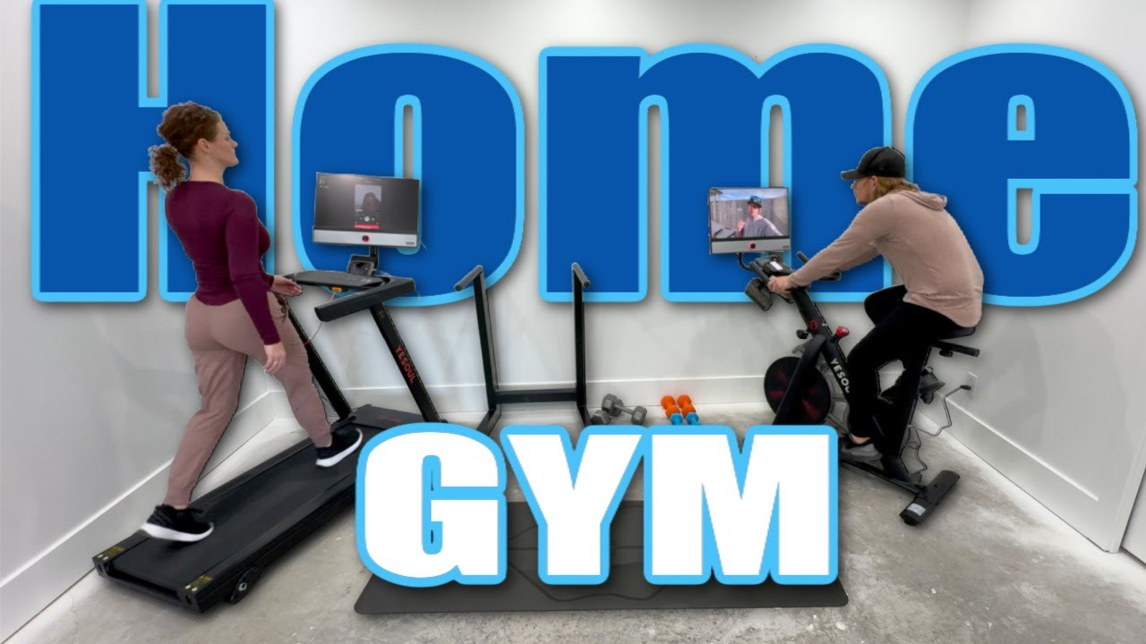 Creating an Affordable At Home Gym with Fun Cardio! (YESOUL G1M PLUS + T1M PLUS)