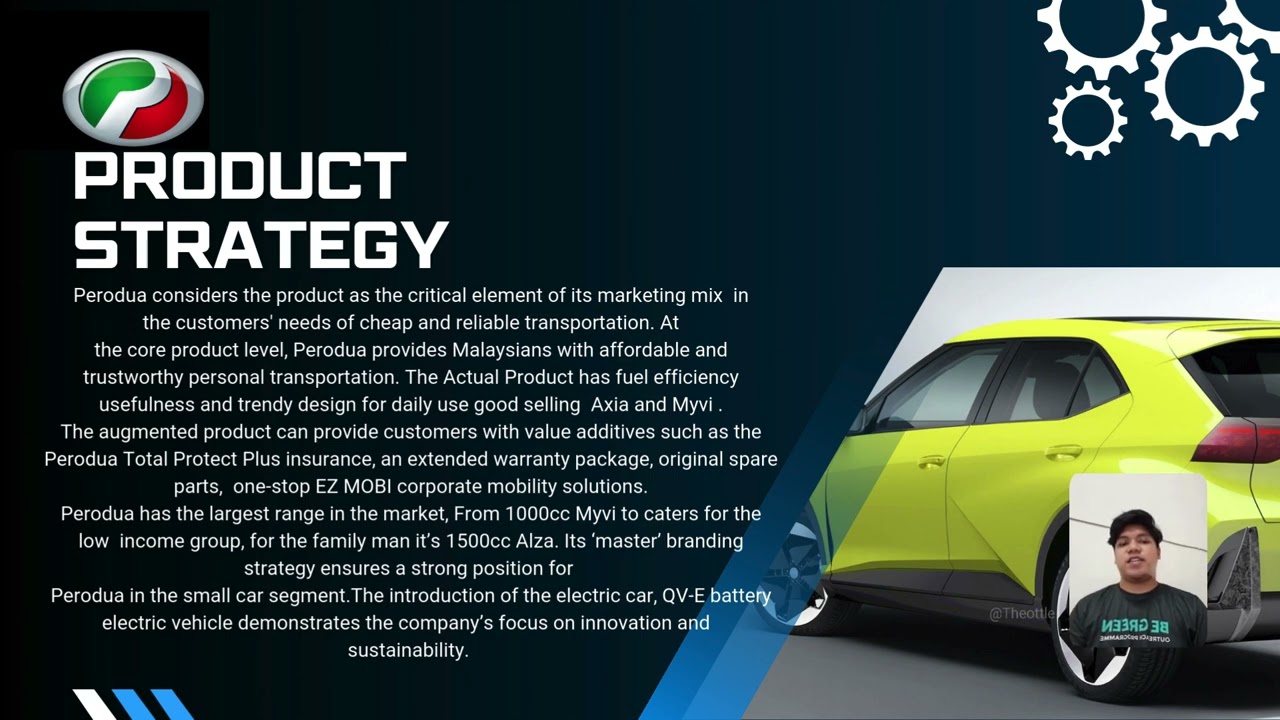 INTRODUCTION TO MARKETING (MKT 410) -Analysis On The Marketing Mix Perodua Presentation