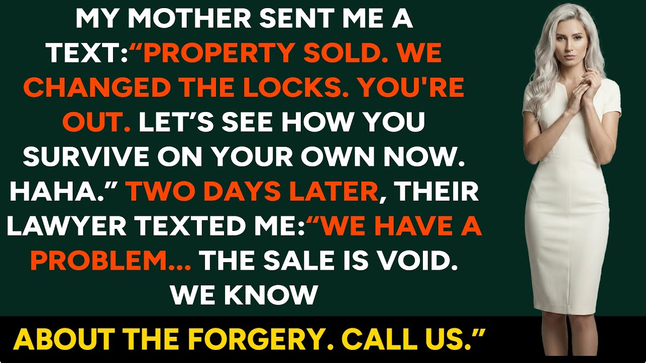 My Mother Changed the Locks and Restricted Access to the Workshop  Two Days Later, I Took Their…