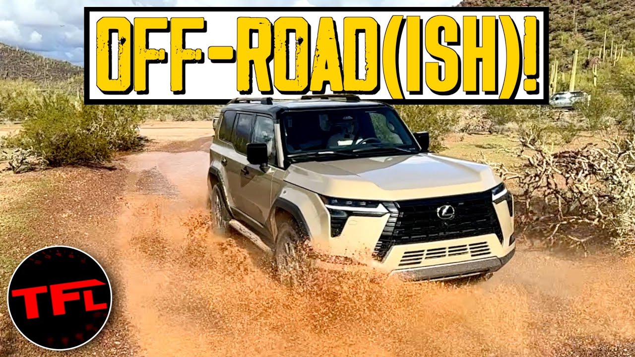 Обзор Lexus GX 550 2024 года по дорогам и бездорожью: почему Overtrail — это то, что вам нужно!