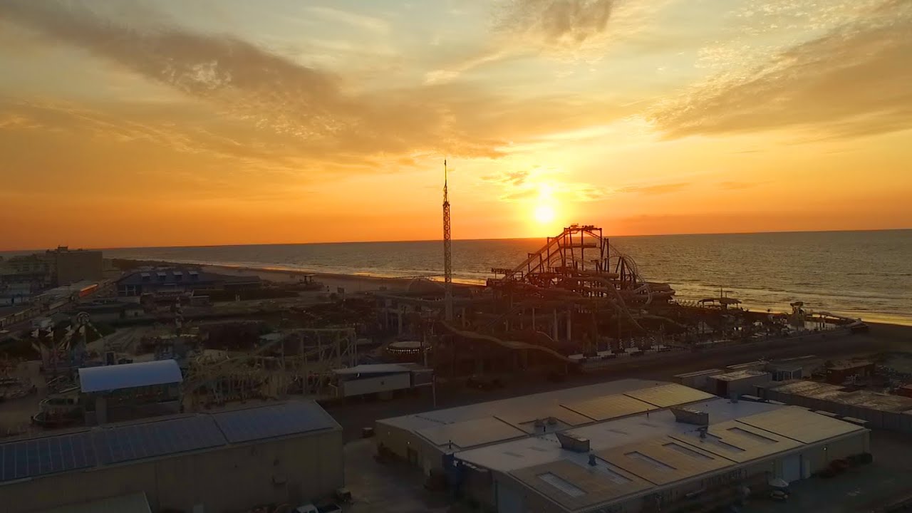 Sunrise Over Morey's Surfside Pier