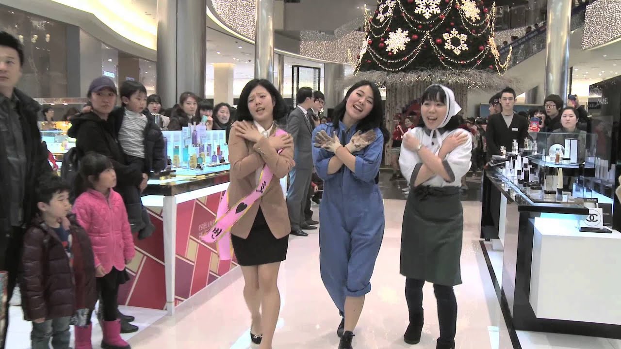 The largest Lipdub Flash mob proposal in KOREA 감동100% 최고의 뮤지컬 프로포즈