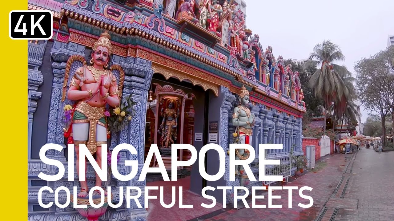 Singapore Waterloo Street | What's it like at Christmas? Temples, Food Courts and Colour